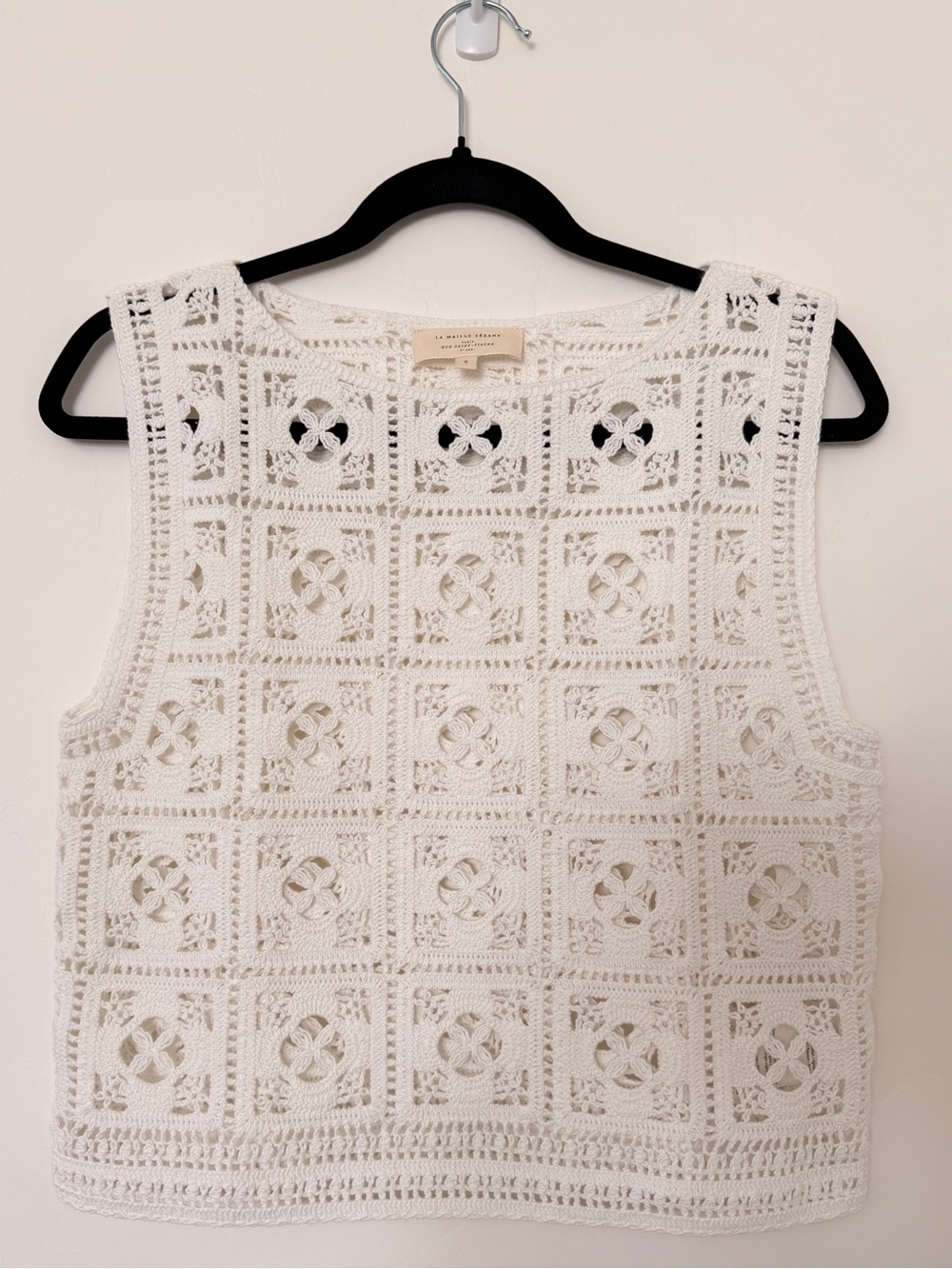 NWOT Sézane Lysiane Jumper Knit Top in Cream